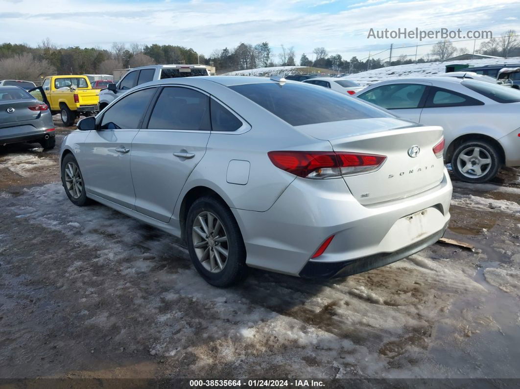 2018 Hyundai Sonata Se Silver vin: 5NPE24AF0JH646671