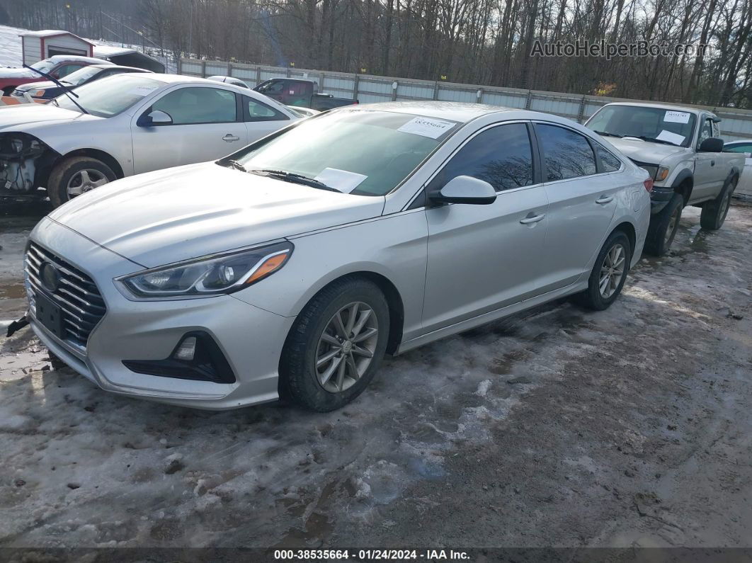 2018 Hyundai Sonata Se Silver vin: 5NPE24AF0JH646671