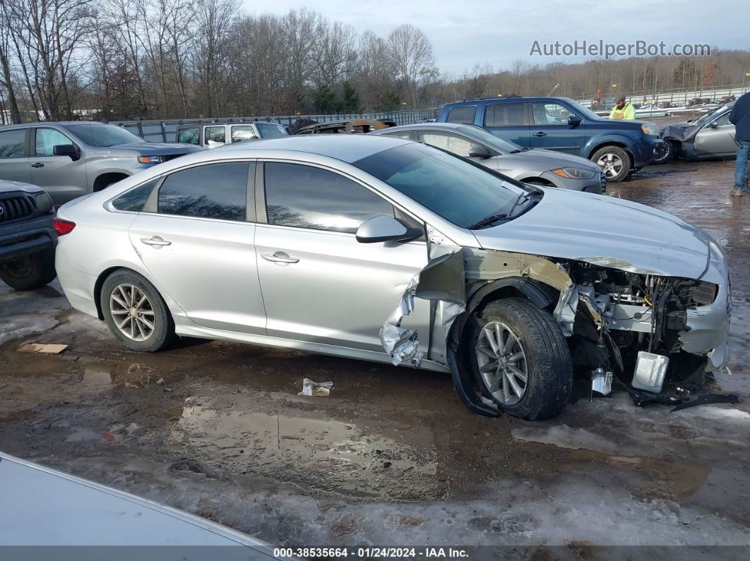 2018 Hyundai Sonata Se Серебряный vin: 5NPE24AF0JH646671