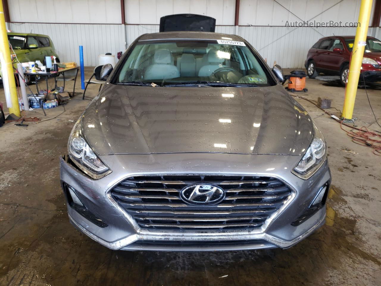 2018 Hyundai Sonata Se Серый vin: 5NPE24AF0JH660201