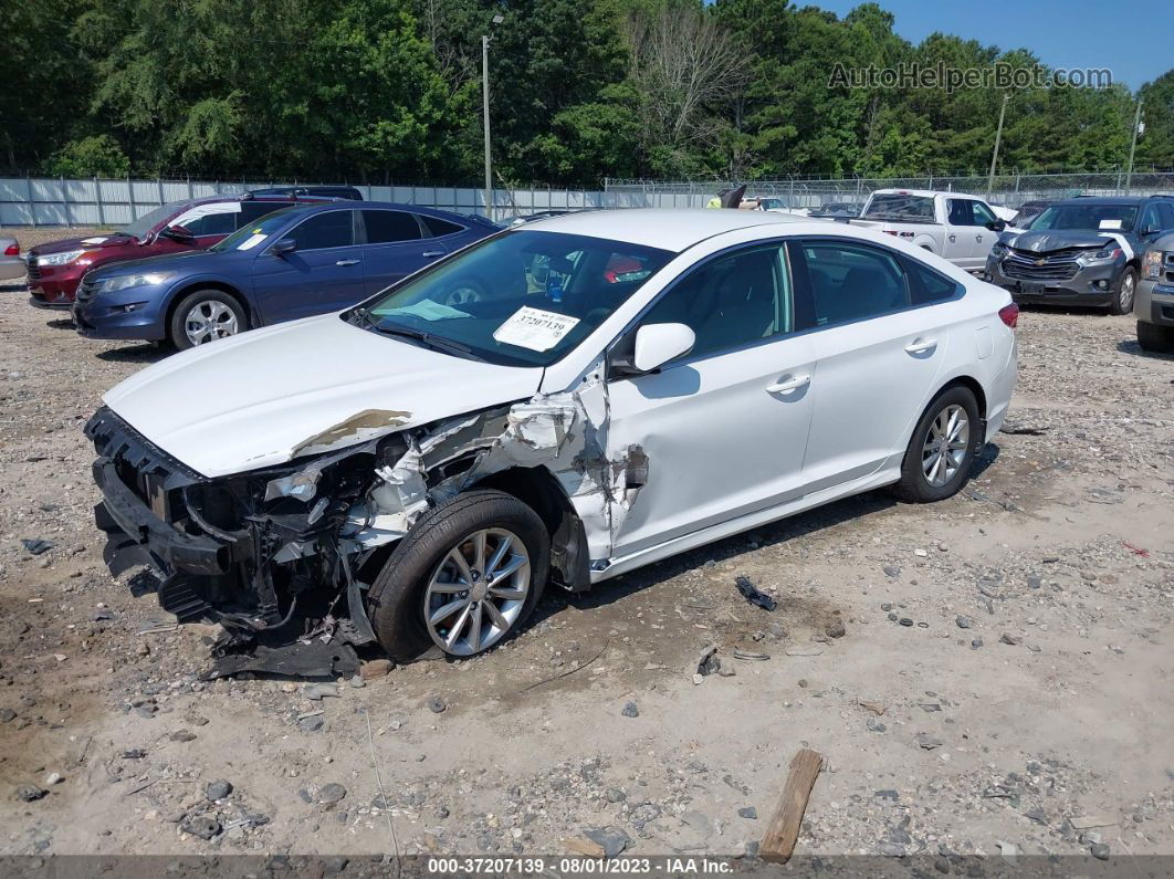 2018 Hyundai Sonata Se Белый vin: 5NPE24AF0JH698561