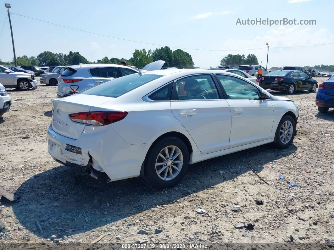 2018 Hyundai Sonata Se Белый vin: 5NPE24AF0JH698561