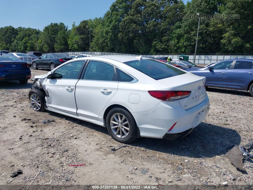 2018 Hyundai Sonata Se Белый vin: 5NPE24AF0JH698561