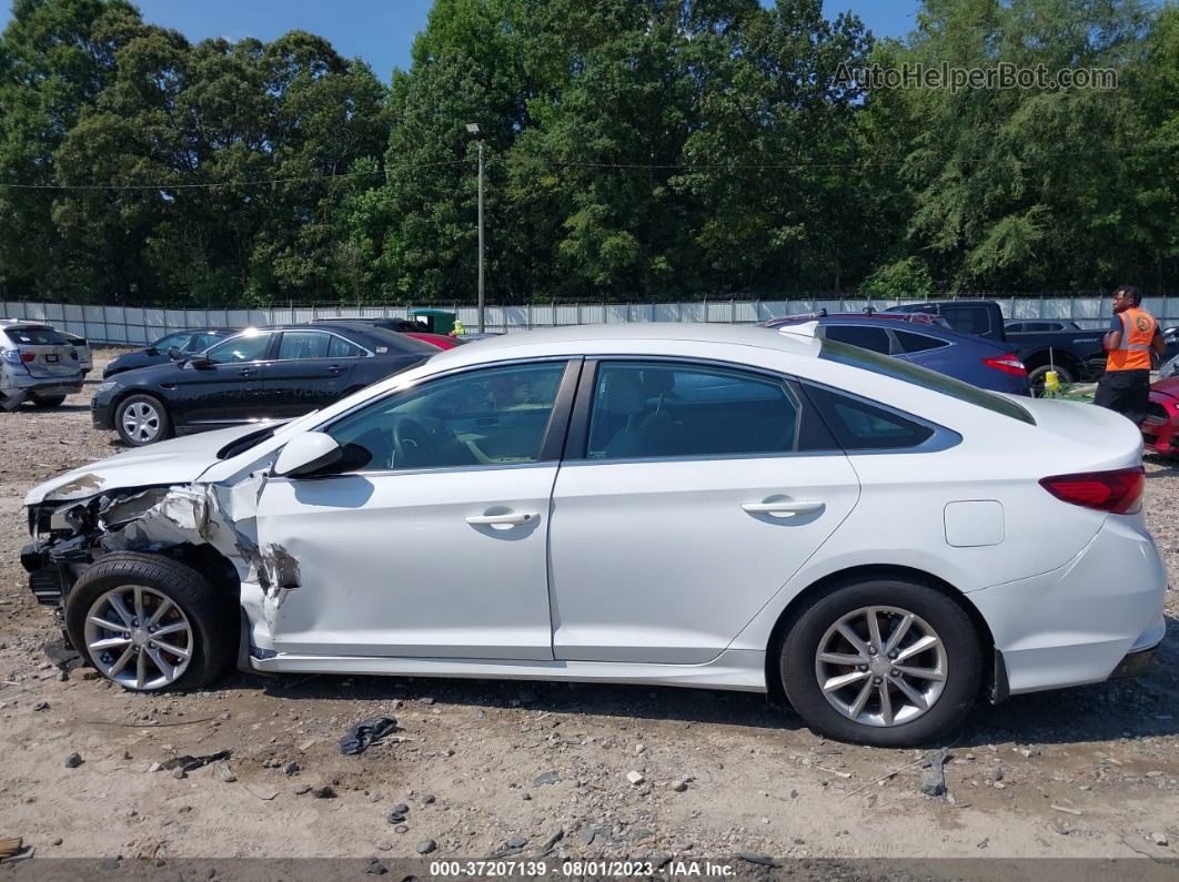 2018 Hyundai Sonata Se Белый vin: 5NPE24AF0JH698561