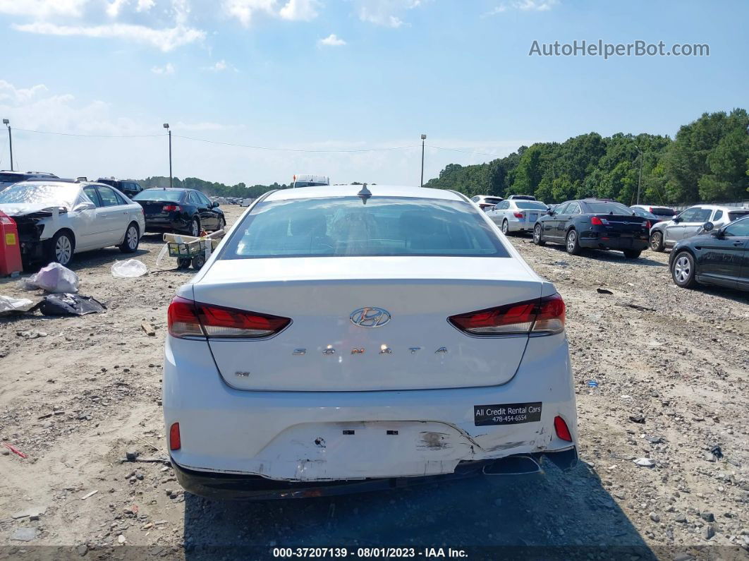 2018 Hyundai Sonata Se Белый vin: 5NPE24AF0JH698561