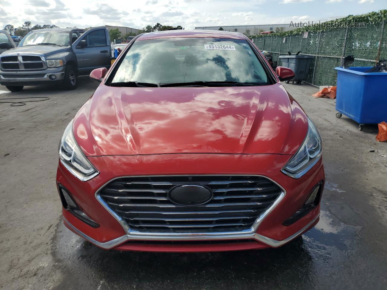 2018 Hyundai Sonata Se Red vin: 5NPE24AF0JH700387