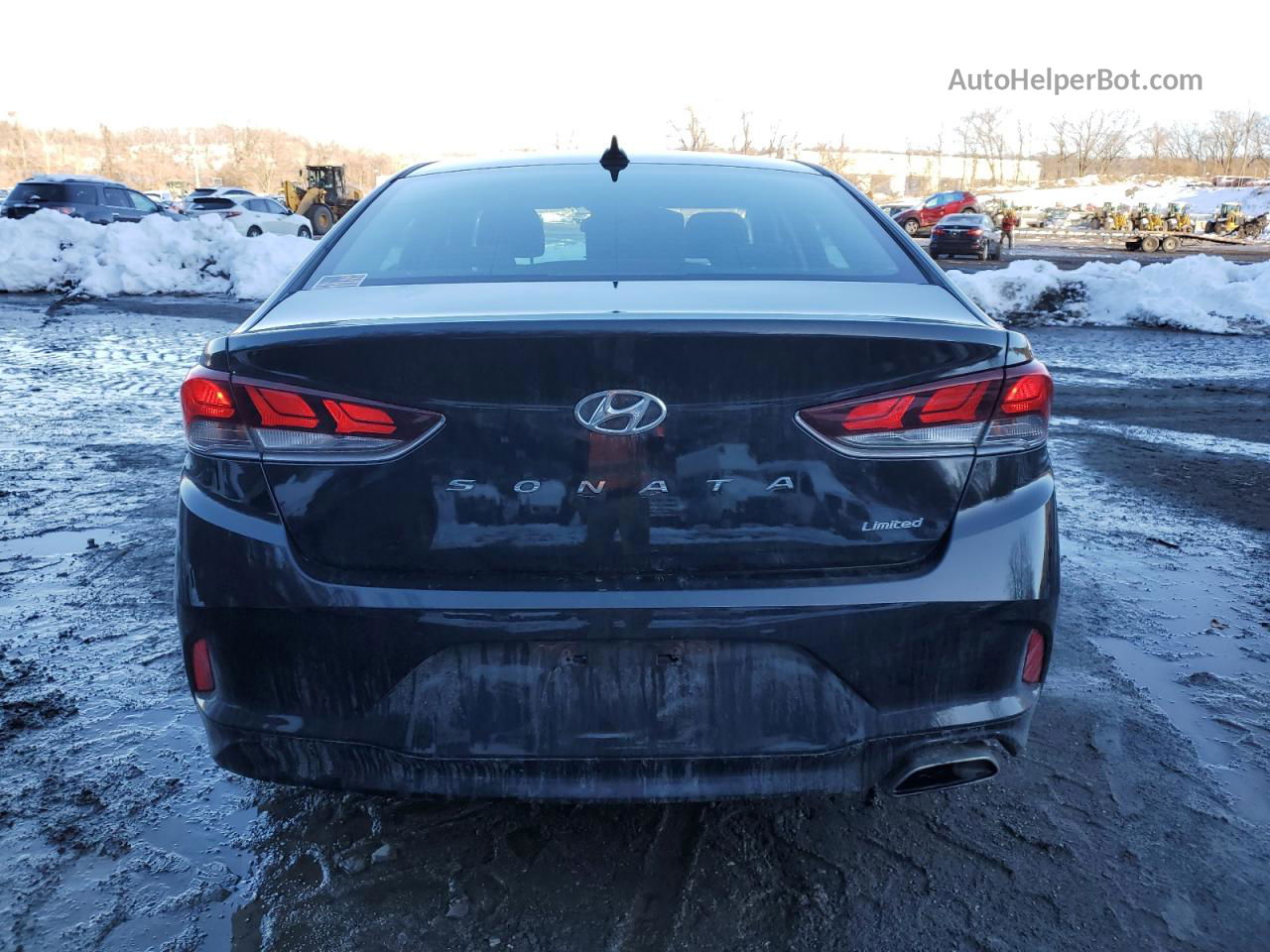 2018 Hyundai Sonata Se Черный vin: 5NPE24AF0JH716668