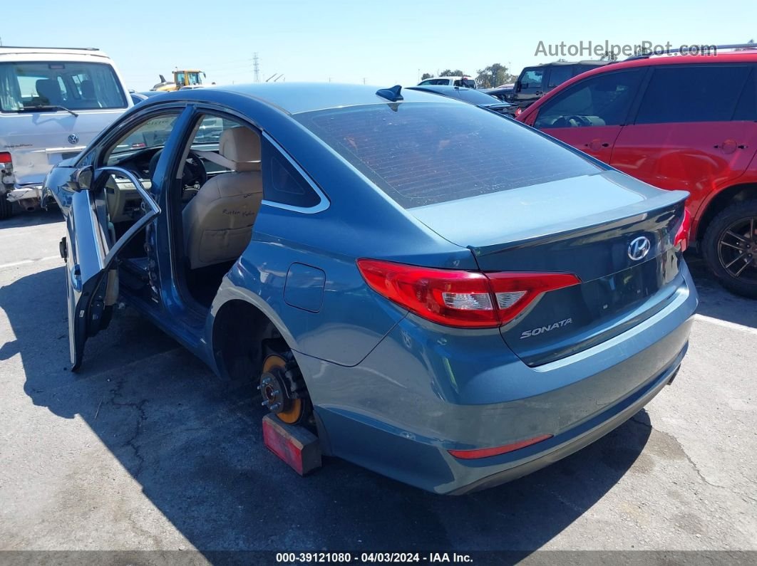 2017 Hyundai Sonata Se Blue vin: 5NPE24AF1HH437904