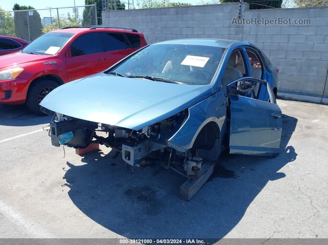 2017 Hyundai Sonata Se Blue vin: 5NPE24AF1HH437904