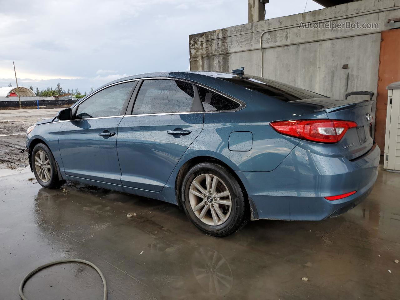 2017 Hyundai Sonata Se Blue vin: 5NPE24AF1HH447655