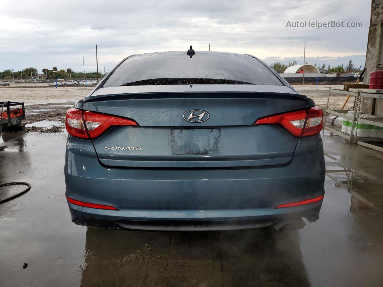 2017 Hyundai Sonata Se Синий vin: 5NPE24AF1HH447655