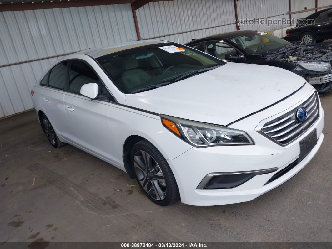 2017 Hyundai Sonata Se Белый vin: 5NPE24AF1HH472586