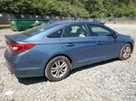 2017 Hyundai Sonata Se Синий vin: 5NPE24AF1HH482700