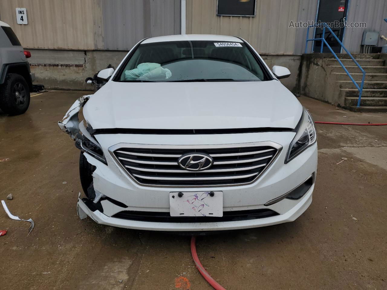 2017 Hyundai Sonata Se Белый vin: 5NPE24AF1HH501603