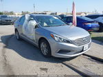 2017 Hyundai Sonata   Silver vin: 5NPE24AF1HH518580