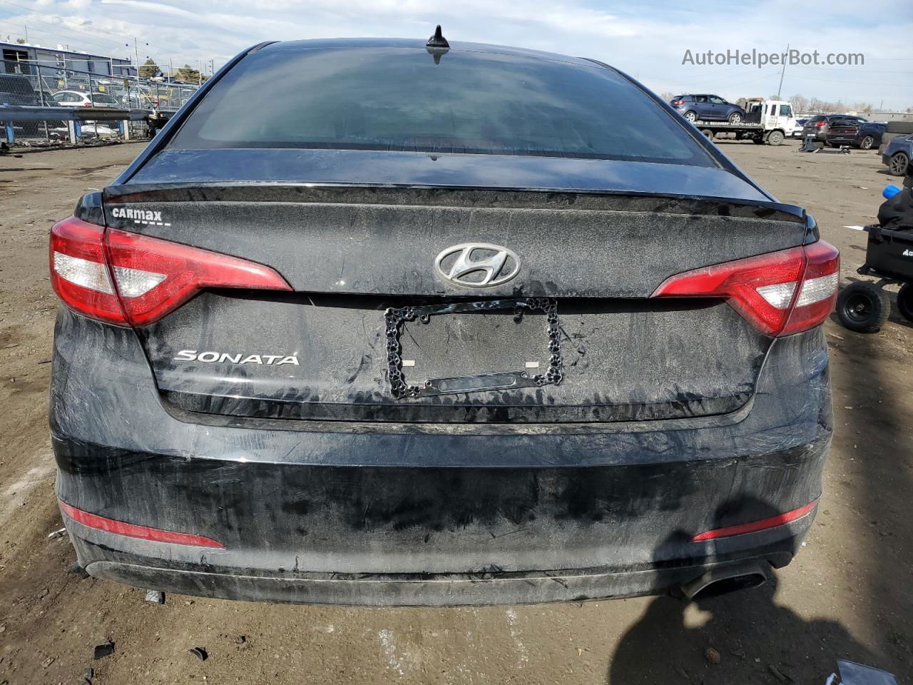 2017 Hyundai Sonata Se Black vin: 5NPE24AF1HH527666