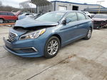 2017 Hyundai Sonata Se Blue vin: 5NPE24AF1HH536271