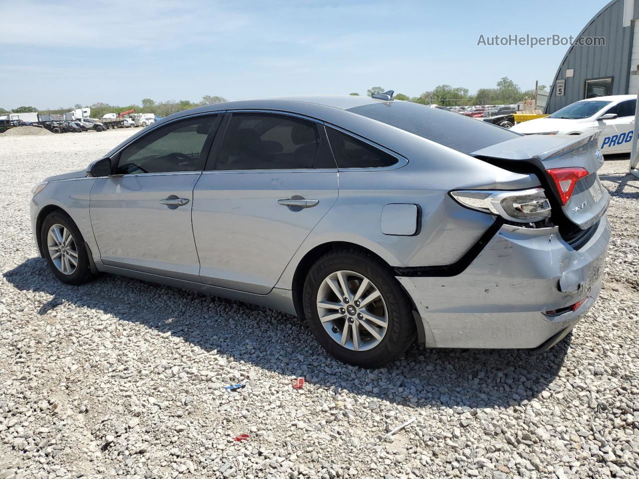 2017 Hyundai Sonata Se Silver vin: 5NPE24AF1HH568251