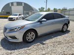 2017 Hyundai Sonata Se Silver vin: 5NPE24AF1HH568251