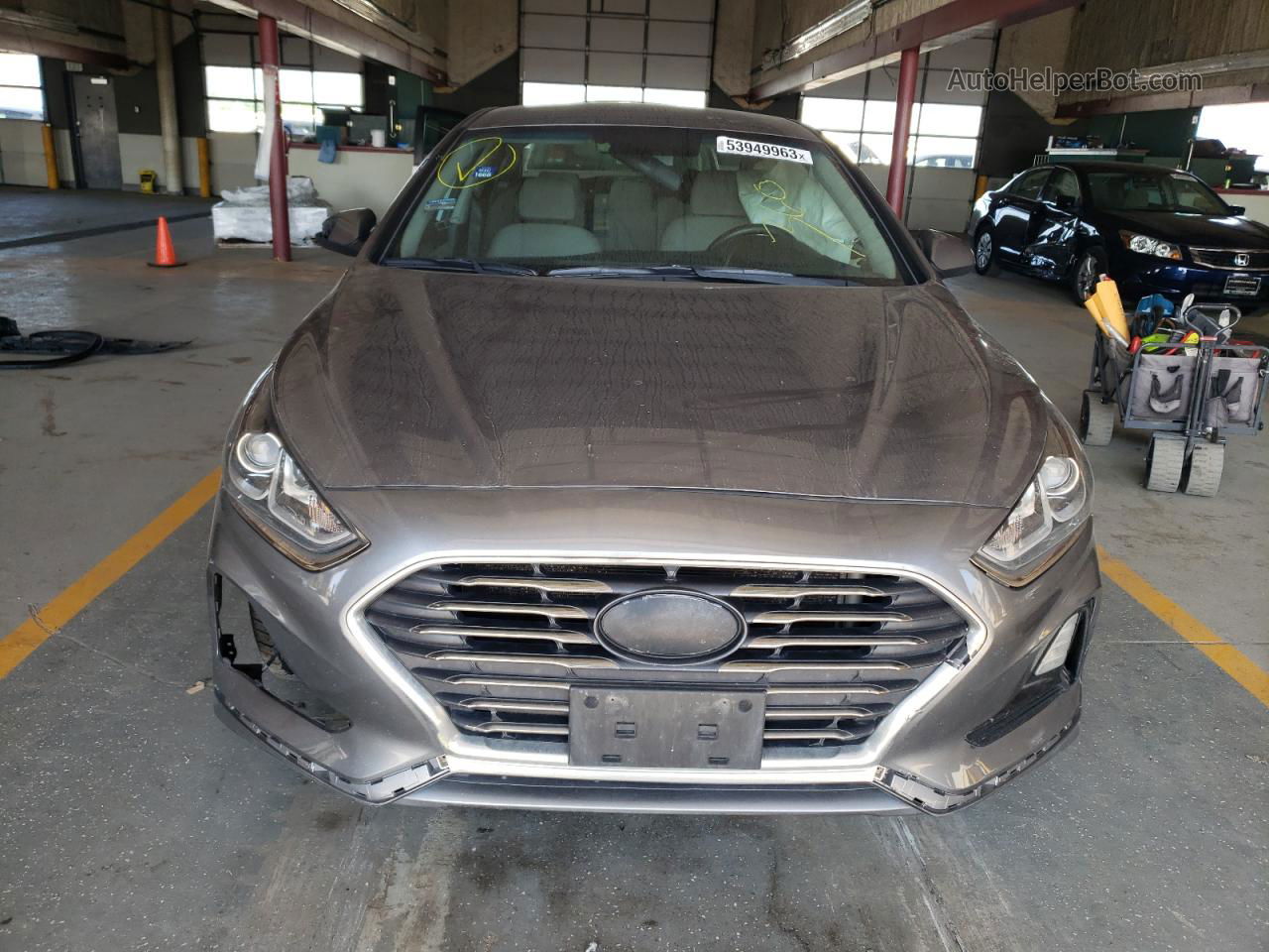 2018 Hyundai Sonata Se Gray vin: 5NPE24AF1JH623206