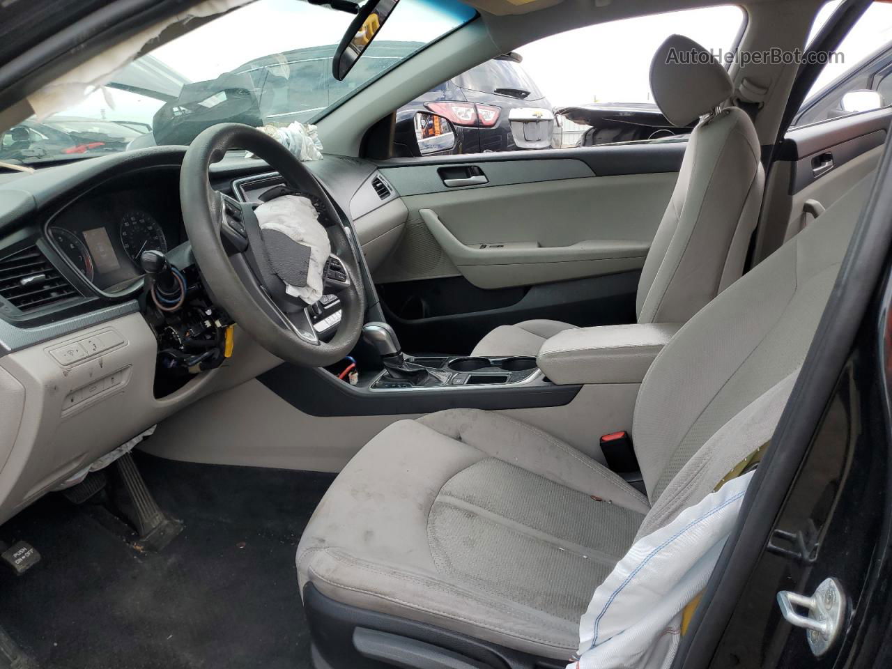 2018 Hyundai Sonata Se Черный vin: 5NPE24AF1JH647456