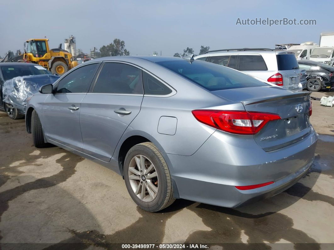 2015 Hyundai Sonata Se Silver vin: 5NPE24AF2FH144882