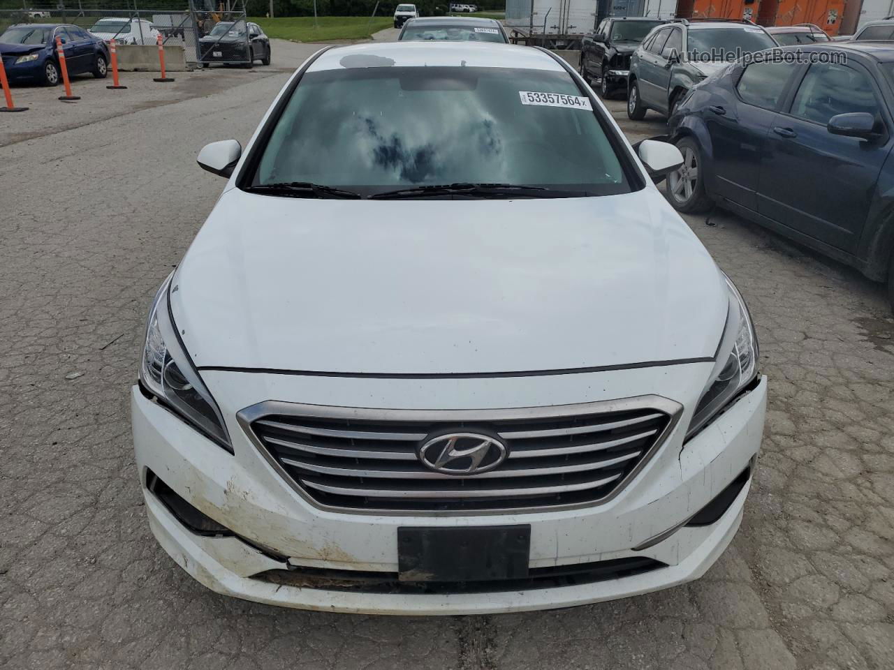 2017 Hyundai Sonata Se Белый vin: 5NPE24AF2HH491552