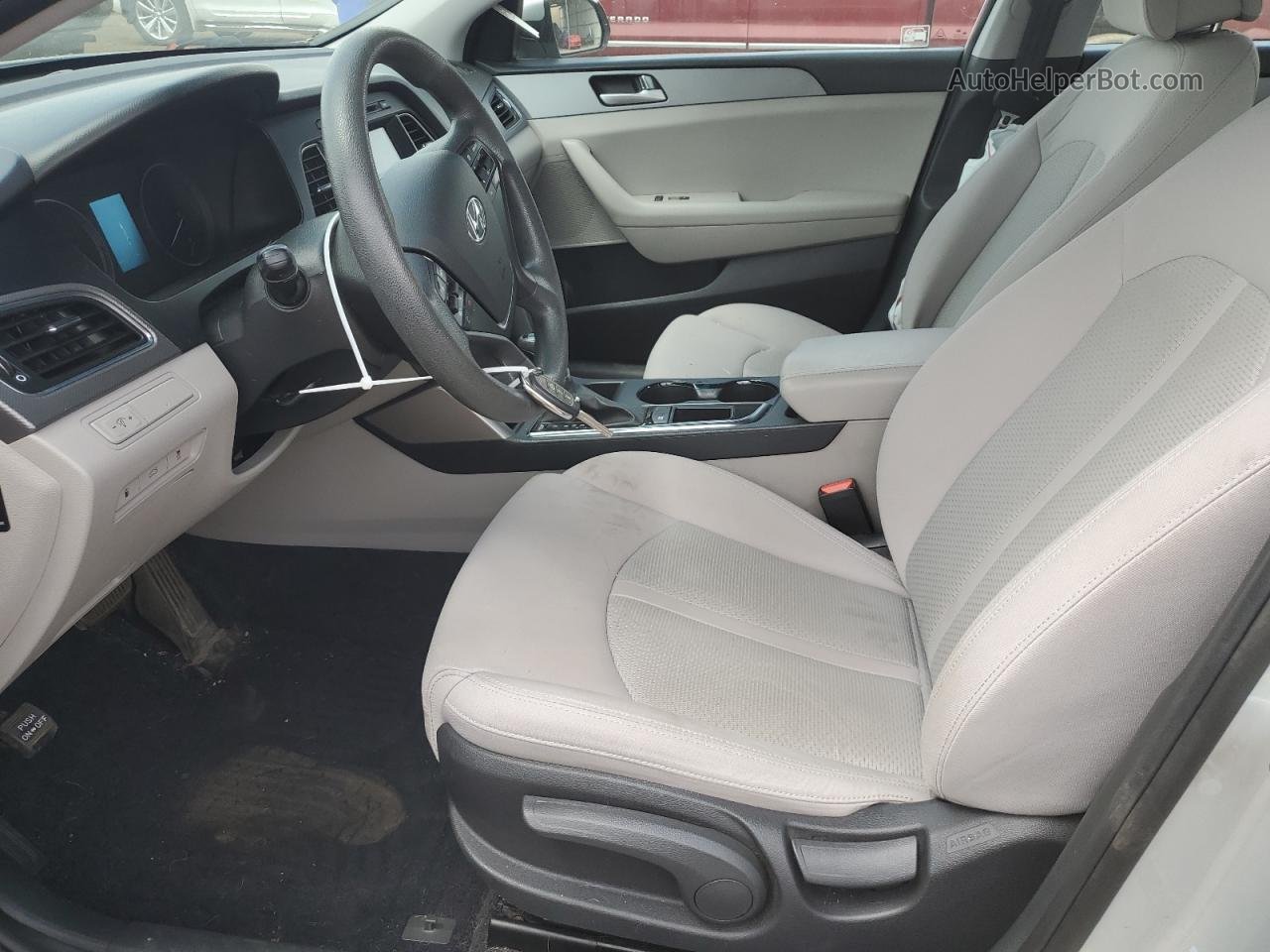 2017 Hyundai Sonata Se Silver vin: 5NPE24AF2HH496749