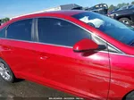 2017 Hyundai Sonata   Red vin: 5NPE24AF2HH549028