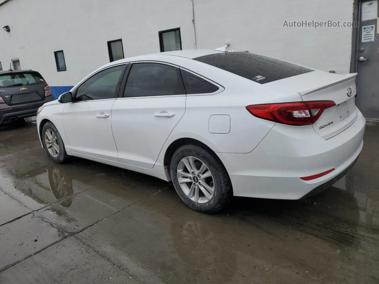 2017 Hyundai Sonata Se White vin: 5NPE24AF2HH581896