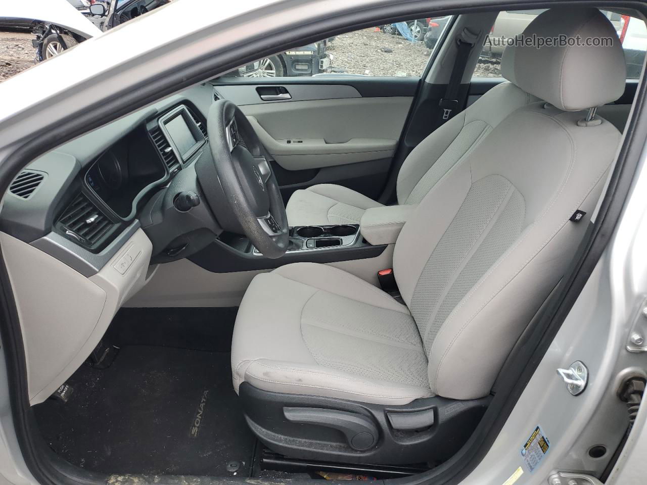 2018 Hyundai Sonata Se Silver vin: 5NPE24AF2JH695127