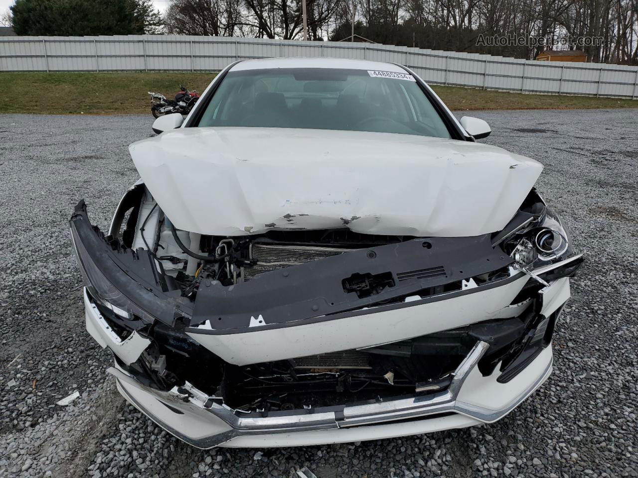 2018 Hyundai Sonata Se White vin: 5NPE24AF2JH709933