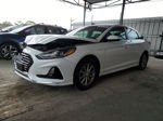 2018 Hyundai Sonata Se White vin: 5NPE24AF2JH713058