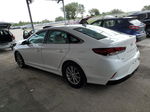 2018 Hyundai Sonata Se White vin: 5NPE24AF2JH713058