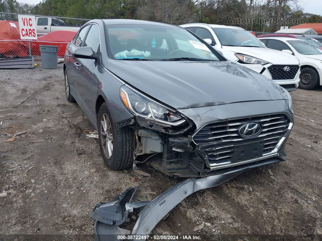 2018 Hyundai Sonata Se Gray vin: 5NPE24AF2JH727607