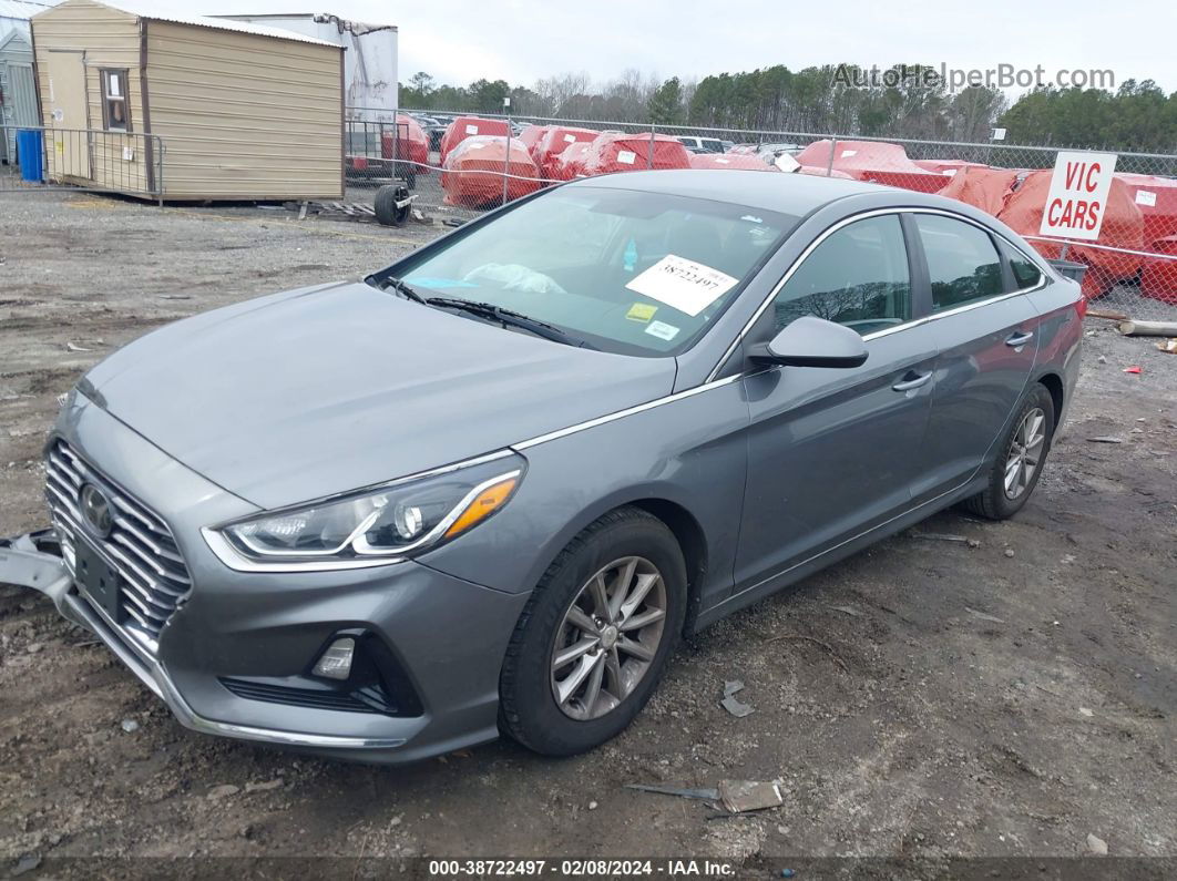 2018 Hyundai Sonata Se Gray vin: 5NPE24AF2JH727607