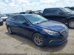 2015 Hyundai Sonata Se Blue vin: 5NPE24AF3FH120607