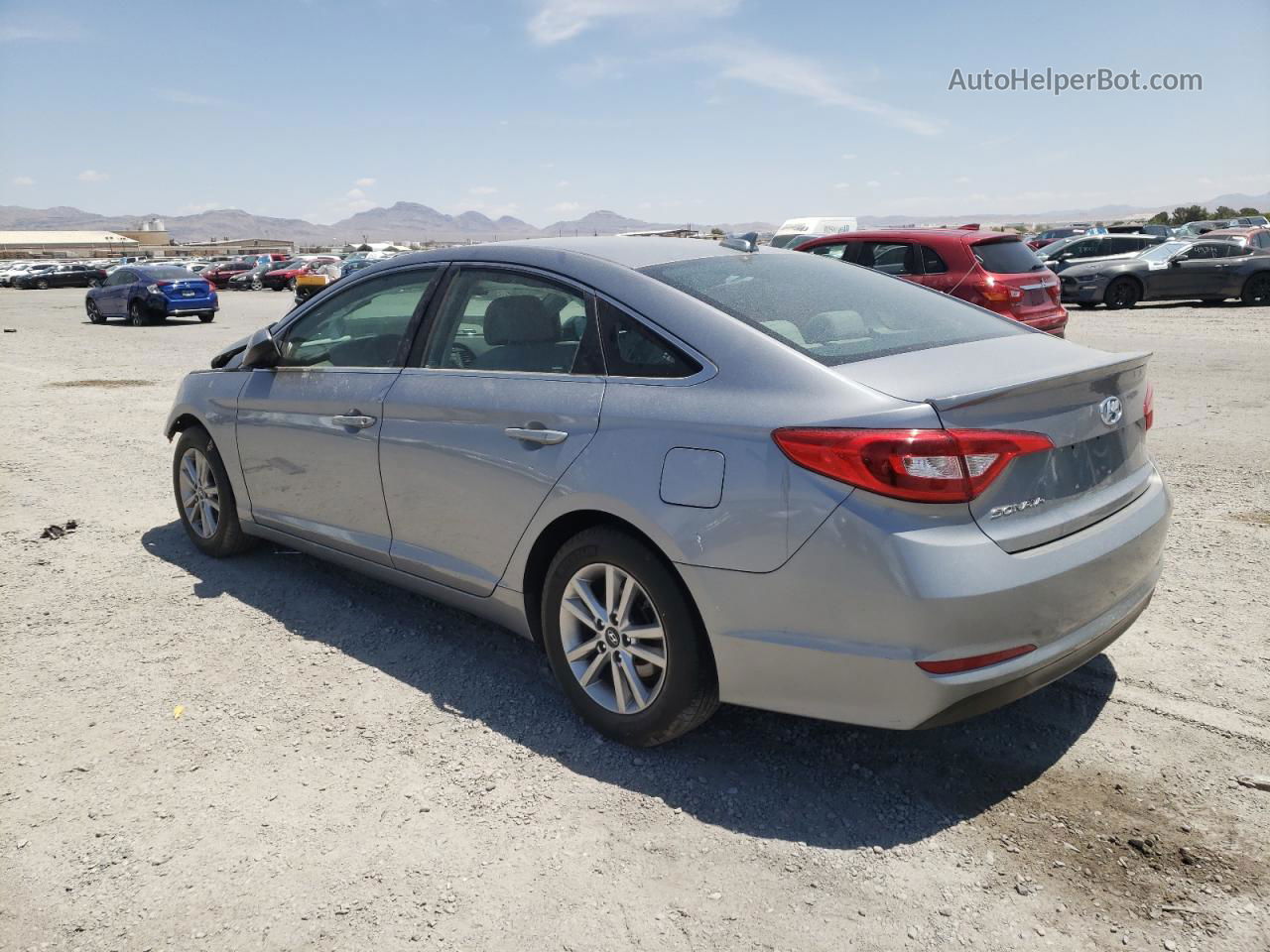 2017 Hyundai Sonata Se Silver vin: 5NPE24AF3HH451884