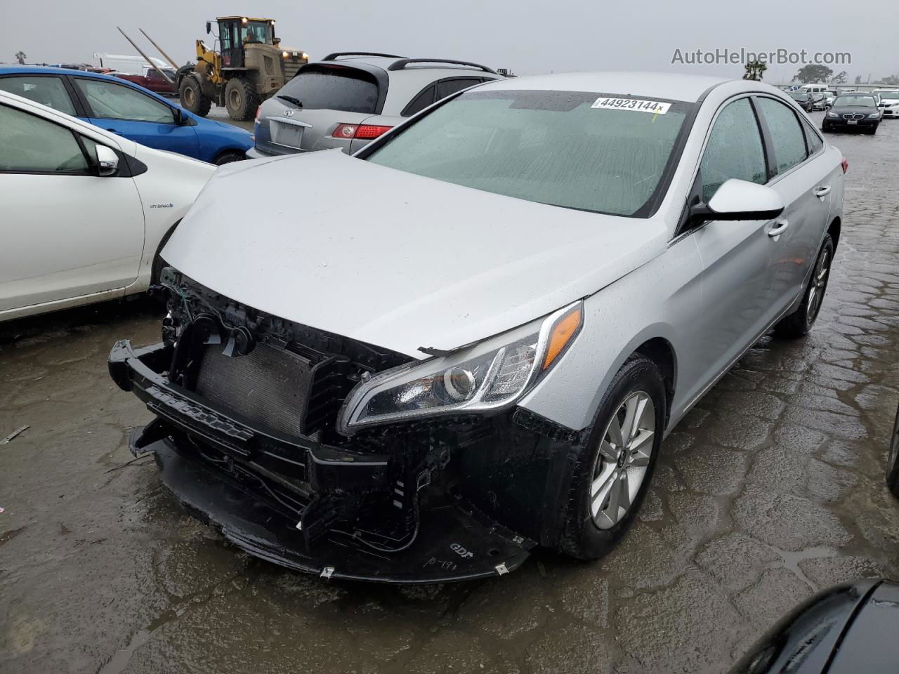 2017 Hyundai Sonata Se Silver vin: 5NPE24AF3HH518127