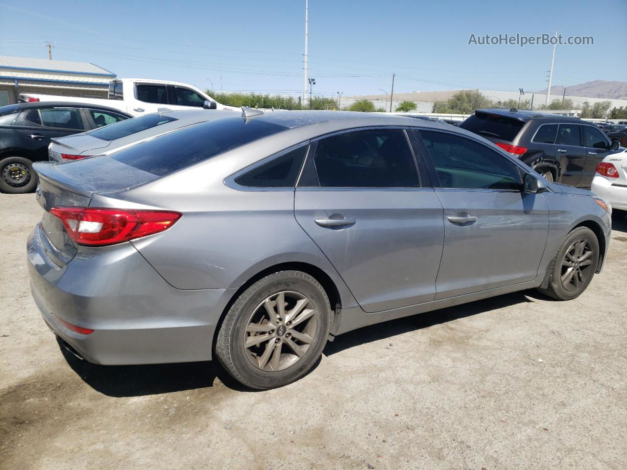 2017 Hyundai Sonata Se Silver vin: 5NPE24AF3HH565996