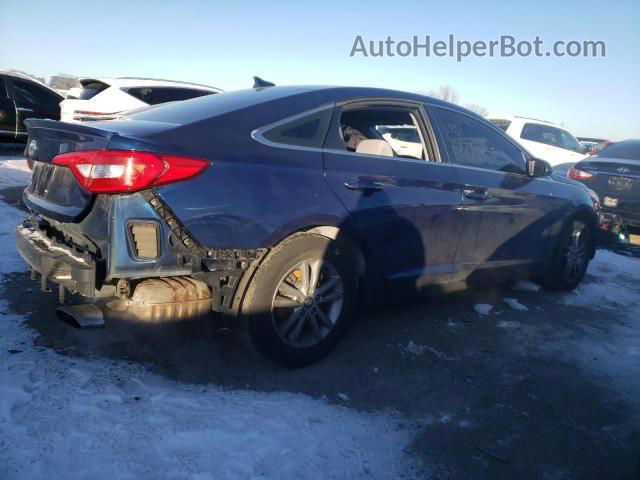 2017 Hyundai Sonata Se Blue vin: 5NPE24AF3HH572205