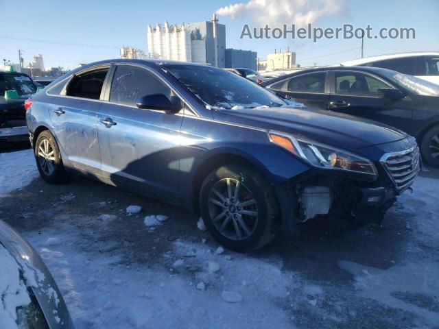 2017 Hyundai Sonata Se Blue vin: 5NPE24AF3HH572205