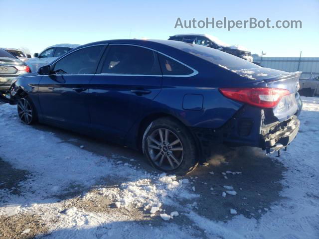 2017 Hyundai Sonata Se Blue vin: 5NPE24AF3HH572205