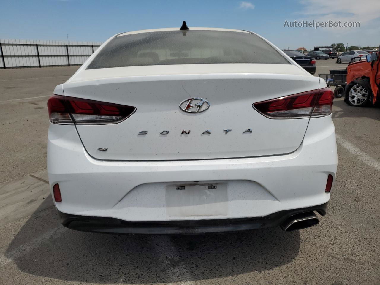 2018 Hyundai Sonata Se Red vin: 5NPE24AF3JH616404