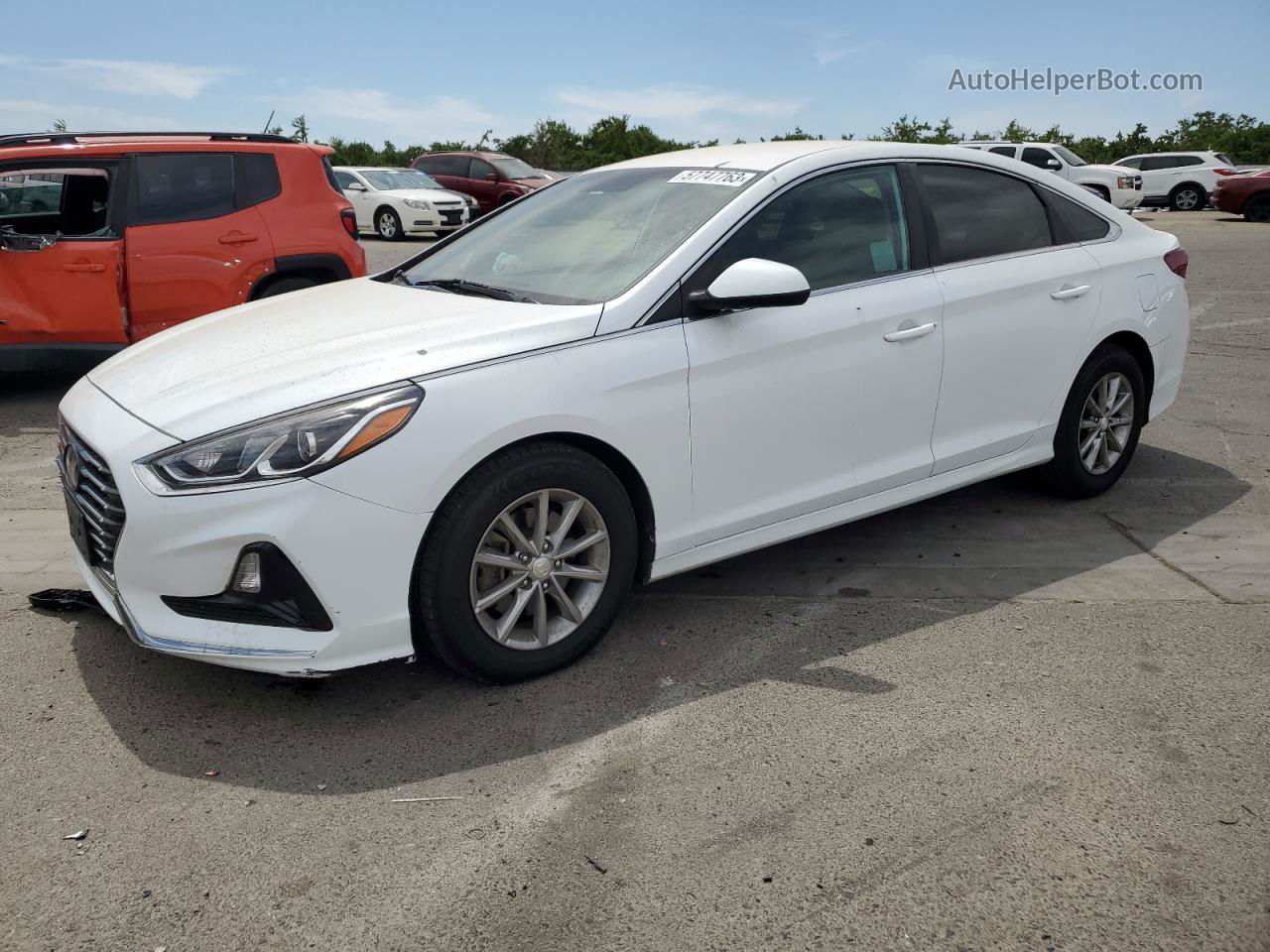 2018 Hyundai Sonata Se Red vin: 5NPE24AF3JH616404