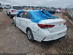 2018 Hyundai Sonata Se White vin: 5NPE24AF3JH698974