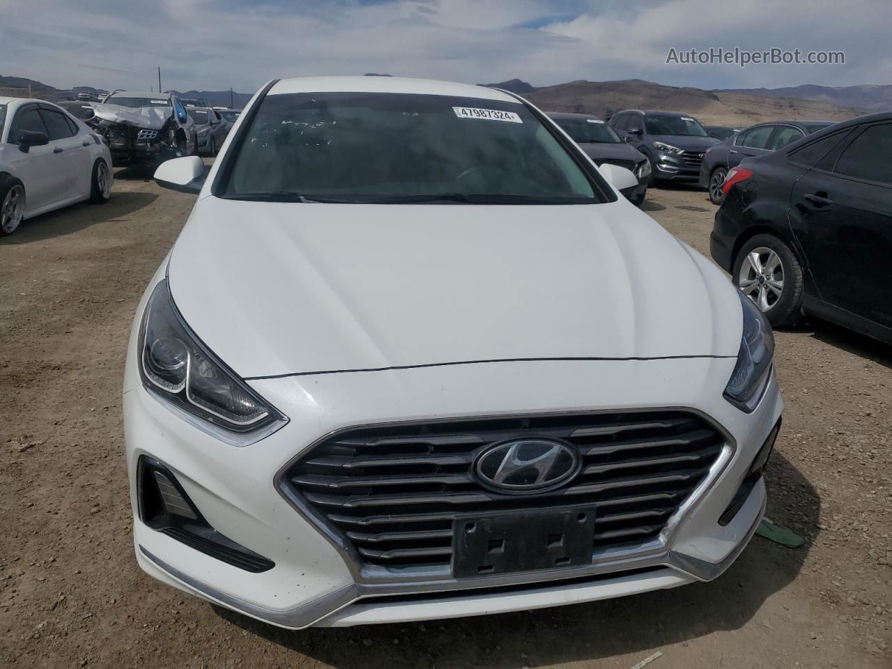 2018 Hyundai Sonata Se Белый vin: 5NPE24AF3JH704238