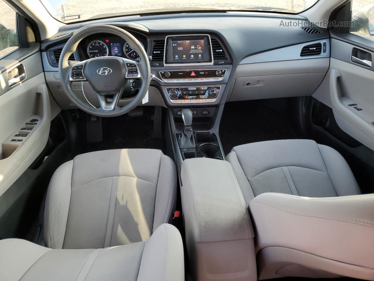 2018 Hyundai Sonata Se Silver vin: 5NPE24AF3JH708063