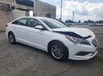 2017 Hyundai Sonata Se White vin: 5NPE24AF4HH436682