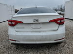 2017 Hyundai Sonata Se White vin: 5NPE24AF4HH527886